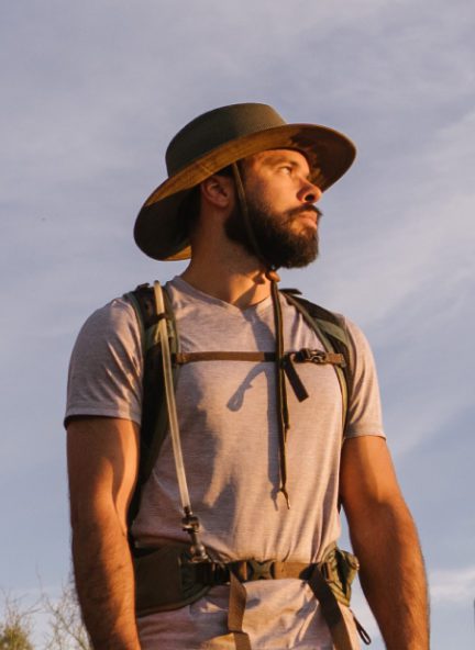 A hiker