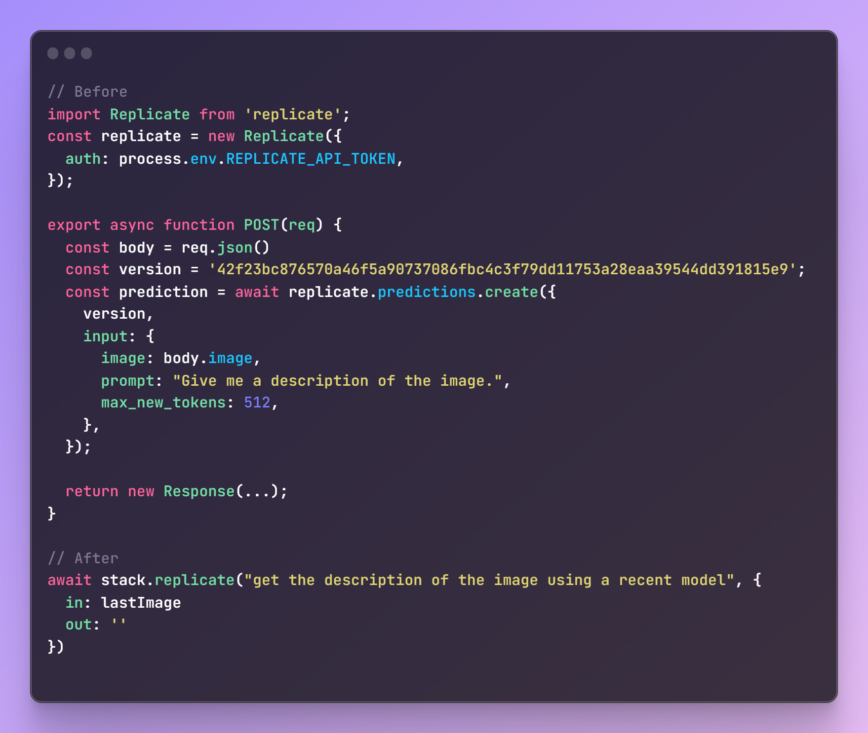 example image