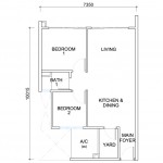 TYPE A1 - 728sf