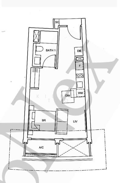 One Pearl Bank, 1 Pearl Bank, Studio, 431 sqft, Condominium For Sale, by Kiefer Teo, 500010387 - PropertyGuru.com.sg