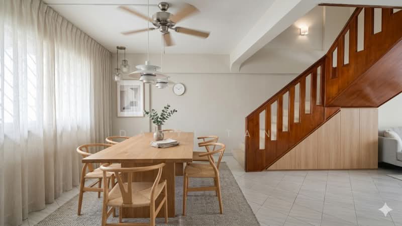 108 Jalan Rajah, 108 Jalan Rajah, 3 Bedrooms, 1,593 sqft, HDB Flat For Sale, by Daryl Tan, 500077102 - Enhanced Dining Room - PropertyGuru.com.sg