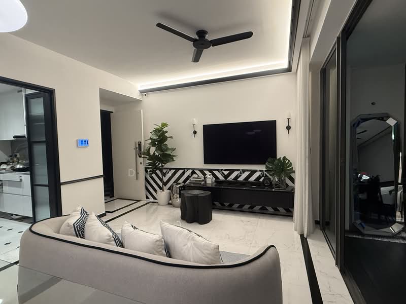 The Topiary, 15 Fernvale Lane, 4 Bedrooms, 1,389 sqft, Executive Condominium For Sale, by Dean Kam, 500088634 - Living Room - PropertyGuru.com.sg