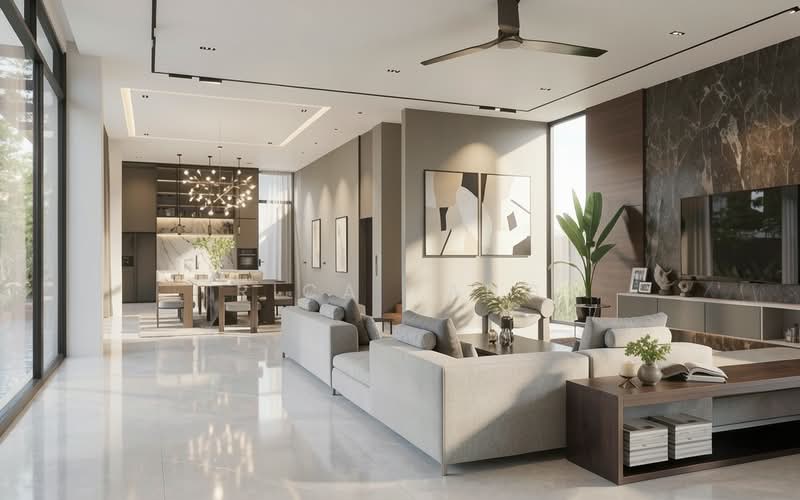 Frankel/East Coast/Siglap, Jalan Tua Kong, 8 Bedrooms, 9,500 sqft, Detached House For Sale, by Rica Yang, 500104926 - Living Room - PropertyGuru.com.sg