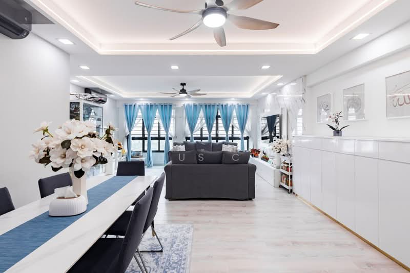 635A Senja Road, 635A Senja Road, 3 Bedrooms, 1,206 sqft, HDB Flat For Sale, by Marcus Chew, 500106805 - Living Room - PropertyGuru.com.sg