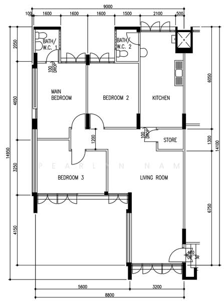 234 Yishun Street 21, 234 Yishun Street 21, 3 Bedrooms, 1,001 sqft, HDB Flat For Sale, by Pearlyn Nam, 500123426 - PropertyGuru.com.sg