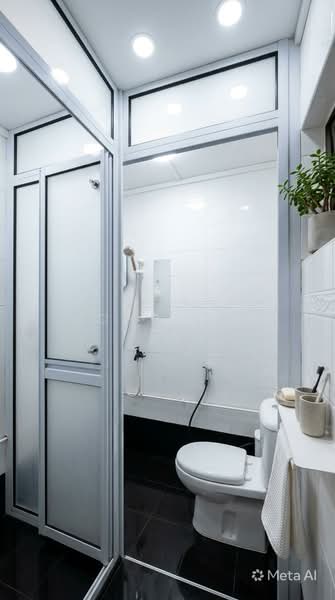53 Stirling Road, 53 Stirling Road, 2 Bedrooms, 968 sqft, HDB Flat For Rent, by John Lee, 500125369 - Bathroom - PropertyGuru.com.sg