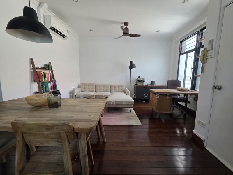 Blair road Conservation inter terrace landed for sale, Blair Road, 9 Bedrooms, 5,197 sqft, Terraced House For Sale, by Marcus Ramsey Goh, 500127056 - Living Room - PropertyGuru.com.sg