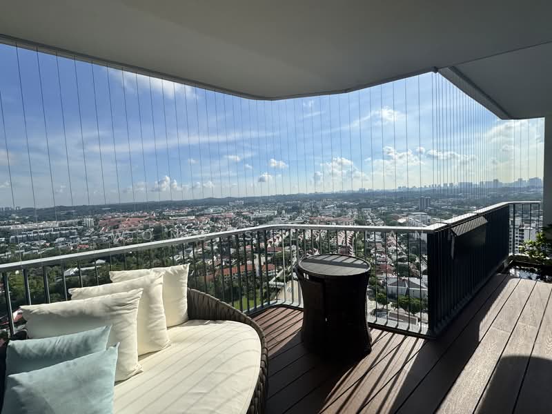 d'Leedon (Former Farrer Court), 11 Leedon Heights, 4 Bedrooms, 1,615 sqft, Condominium For Rent, by Wong Siew Lan, 500134930 - Balcony - PropertyGuru.com.sg