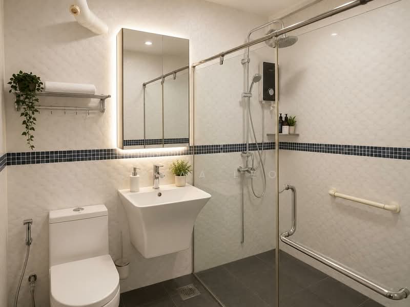 832 Woodlands Street 83, 832 Woodlands Street 83, 2 Bedrooms, 700 sqft, HDB Flat For Rent, by Dayaa Leo, 500136038 - Bathroom - PropertyGuru.com.sg