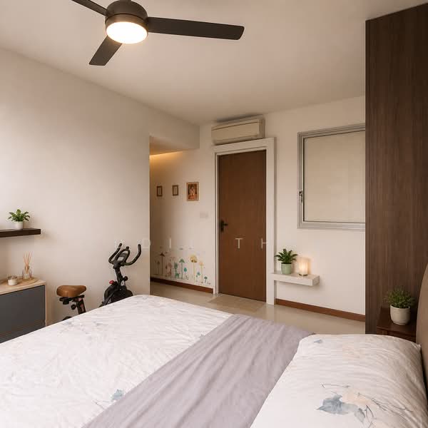 430B Yishun Avenue 11, 430B Yishun Avenue 11, 3 Bedrooms, 990 sqft, HDB Flat For Sale, by Eddie Tham, 500137301 - Master Bedroom - PropertyGuru.com.sg