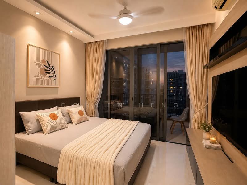 Wandervale, 351 Choa Chu Kang Avenue 3, Room Rental, 150 sqft, Executive Condominium For Rent, by Doreen Heng, 500140142 - Bedroom - PropertyGuru.com.sg