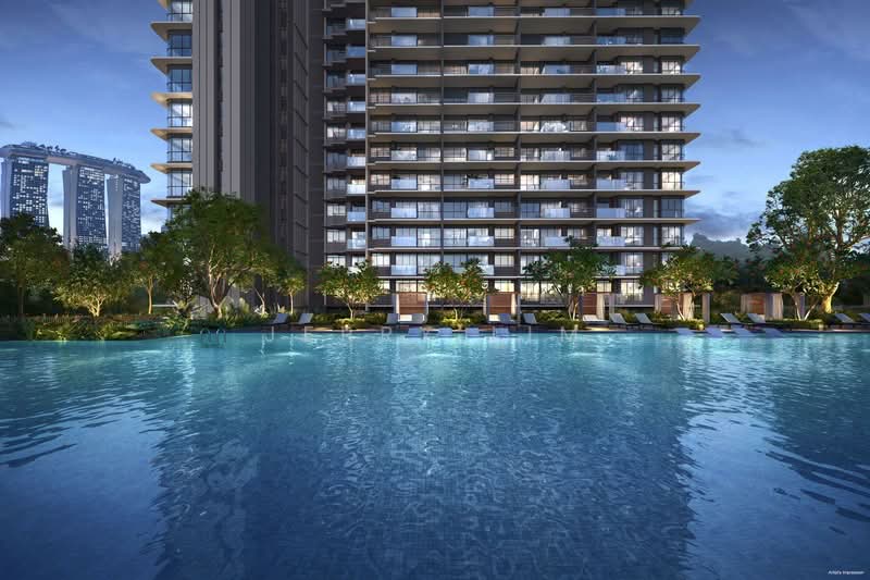 One Marina Gardens, 3 Marina Gardens Lane, 2 Bedrooms, 657 sqft, Apartment For Sale, by Jerry Lim, 500155274 - Exterior - PropertyGuru.com.sg