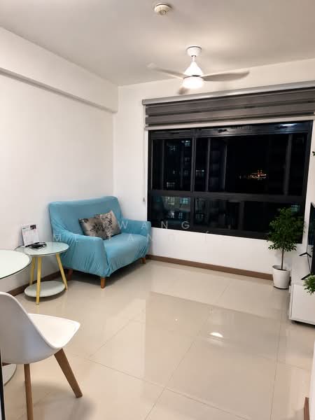 419C Northshore Drive, 419C Northshore Drive, 1 Bedroom, 409 sqft, HDB Flat For Rent, by Wang Meifang (Fae), 500155472 - Living Room - PropertyGuru.com.sg