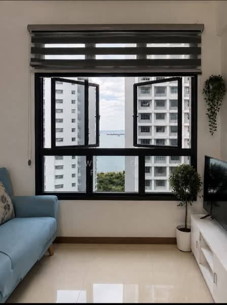 419C Northshore Drive, 419C Northshore Drive, 1 Bedroom, 409 sqft, HDB Flat For Rent, by Wang Meifang (Fae), 500155472 - Living Room - PropertyGuru.com.sg