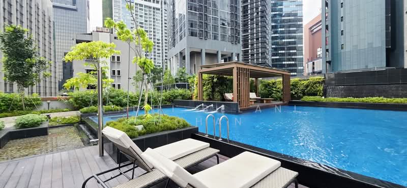 One Bernam, 1 Bernam Street, 1 Bedroom, 452 sqft, Condominium For Rent, by Nidhi Belani Mohan, 500155673 - Pool - PropertyGuru.com.sg