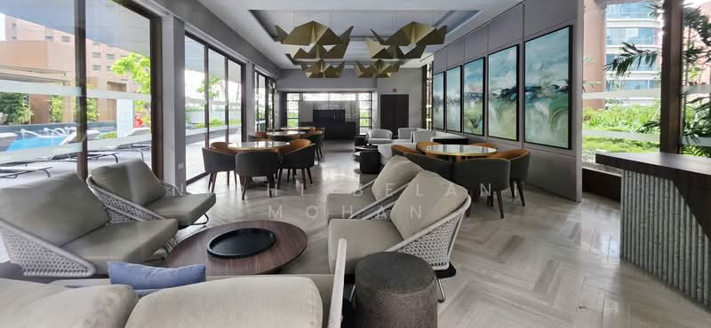 One Bernam, 1 Bernam Street, 1 Bedroom, 452 sqft, Condominium For Rent, by Nidhi Belani Mohan, 500155673 - Living Room - PropertyGuru.com.sg