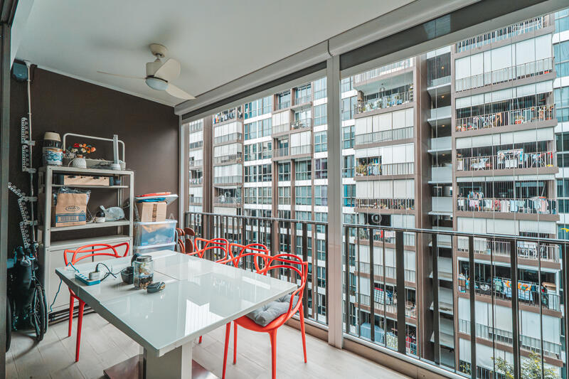 Bellewoods, 122 Woodlands Avenue 5, 5 Bedrooms, 1,528 sqft, Executive Condominium For Sale, by Jaslynn Soh, 60054806 - Balcony - PropertyGuru.com.sg