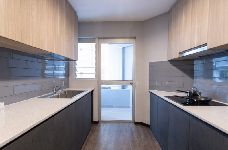 Mill at 32, 1 Lorong 32 Geylang, Room Rental, 130 sqft, Terraced House For Rent, by Jovin - The Assembly Place, 60061290 - Kitchen - PropertyGuru.com.sg