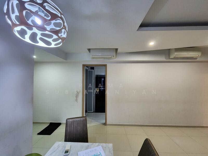 Twin Fountains, 11 Woodlands Avenue 6, 3 Bedrooms, 1,055 sqft, Executive Condominium For Sale, by Raama Subramaniyan, 60145981 - Living Room - PropertyGuru.com.sg