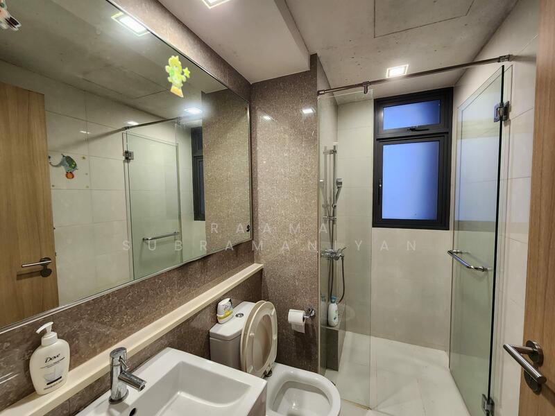 Twin Fountains, 11 Woodlands Avenue 6, 3 Bedrooms, 1,055 sqft, Executive Condominium For Sale, by Raama Subramaniyan, 60145981 - Bathroom - PropertyGuru.com.sg