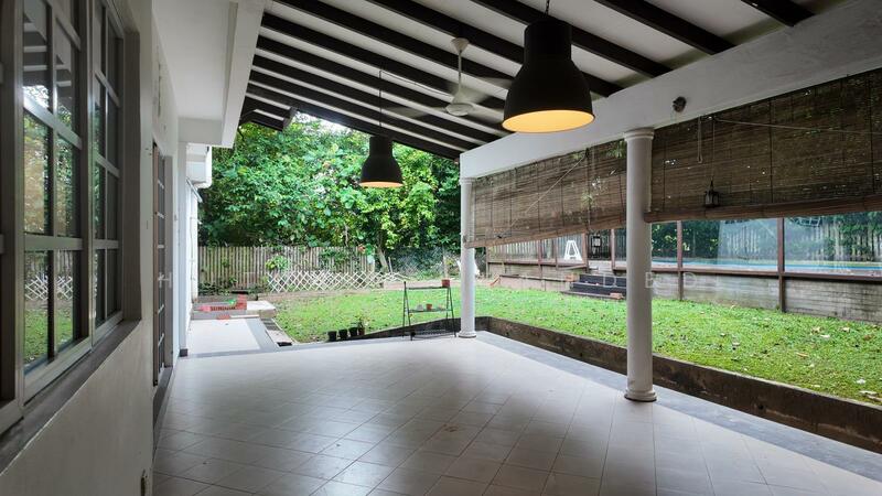 A Rare Gem: Elevated Bungalow Facing Expansive Park Vista, Ulu Pandan/Dunearn/Clementi, 6 Bedrooms, 3,800 sqft, Detached House For Sale, by WIL NG B Y, 60203743 - Garden - PropertyGuru.com.sg