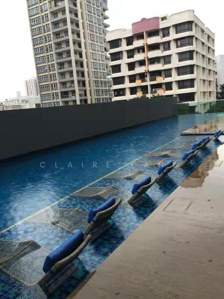 Forte Suites, 88 Mergui Road, 2 Bedrooms, 603 sqft, Condominium For Sale, by Claire Kang, 60228043 - Pool - PropertyGuru.com.sg