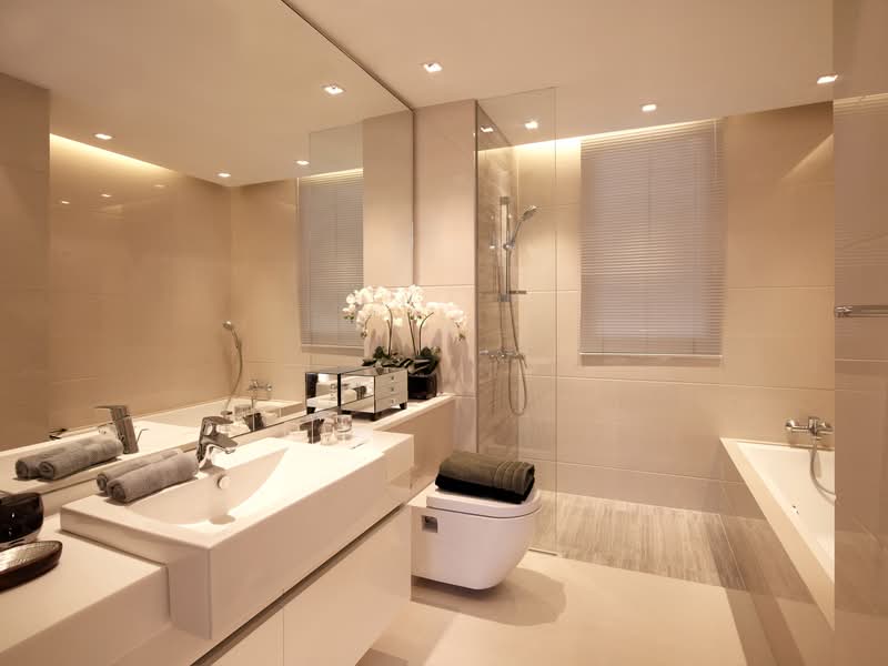 Terrasse, 29 Terrasse Lane, 4 Bedrooms, 1,421 sqft, Condominium For Rent, by Helen Lew 劉桂花, 21369432 - Master Bathroom - PropertyGuru.com.sg
