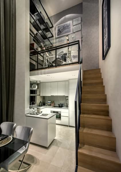 Mon Jervois, 45 Jervois Road, 2 Bedrooms, 893 sqft, Condominium For Sale, by Jane Ee, 60010369 - 2BR Loft - furniture loft - PropertyGuru.com.sg