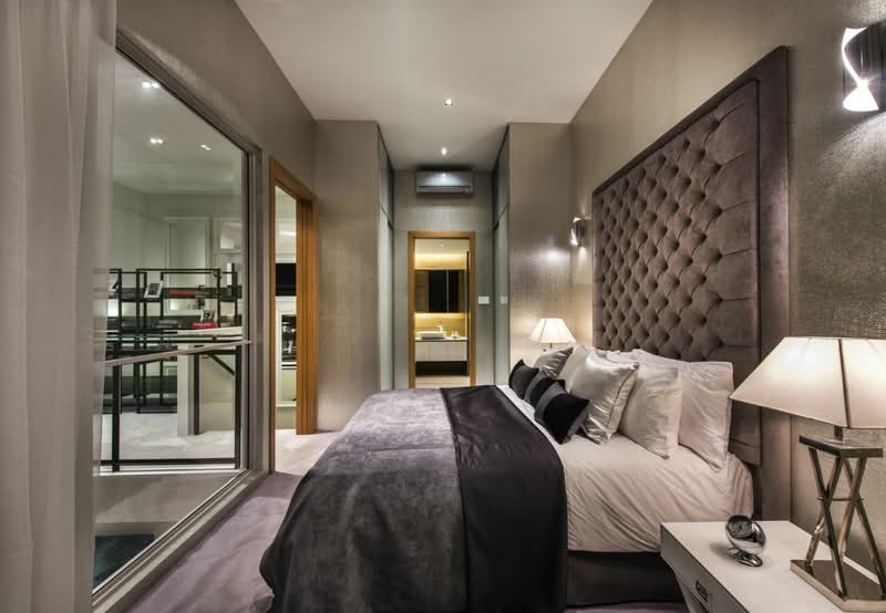 Mon Jervois, 45 Jervois Road, 2 Bedrooms, 893 sqft, Condominium For Sale, by Jane Ee, 60010369 - 2BR Loft Master Bedroom - PropertyGuru.com.sg