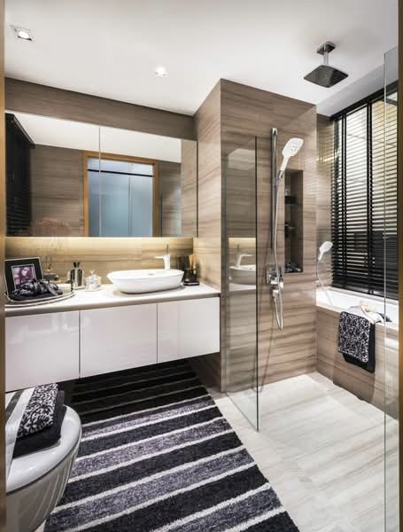 Mon Jervois, 45 Jervois Road, 2 Bedrooms, 893 sqft, Condominium For Sale, by Jane Ee, 60010369 - 3BR Master Toilet - PropertyGuru.com.sg
