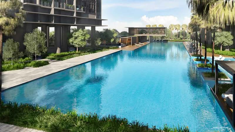 Whistler Grand, 107 West Coast Vale, 3 Bedrooms, 958 sqft, Condominium For Rent, by Wendy Koh, 24002850 - Lap Pool - PropertyGuru.com.sg