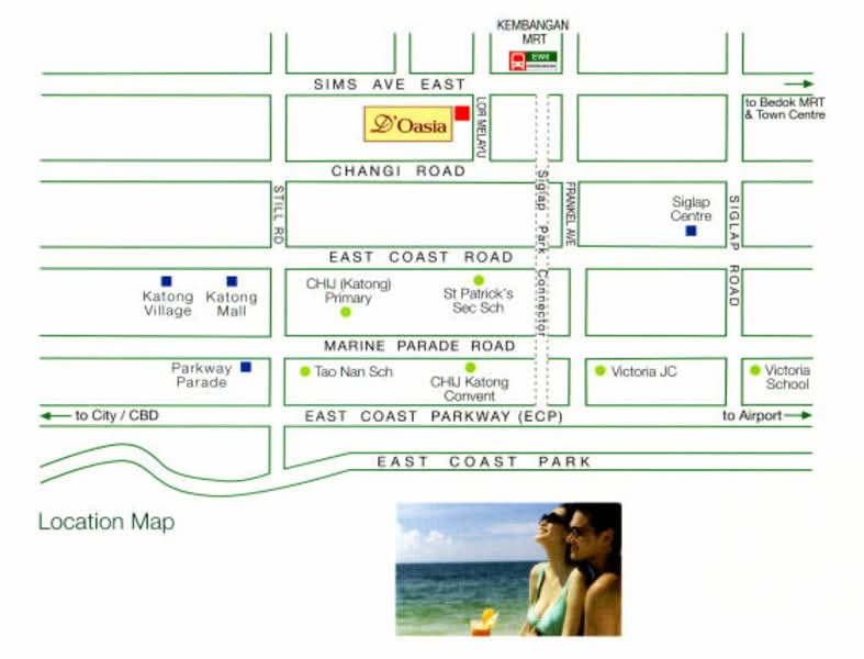 D'Oasia, 11 Lorong Melayu, 1 Bedroom, 571 sqft, Condominium For Rent, by Nicole Wu 吴佩瑾, 19696365 - PropertyGuru.com.sg
