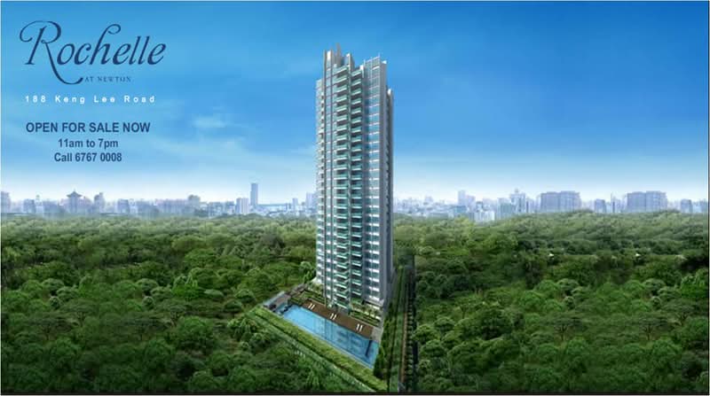 Rochelle At Newton, 188 Keng Lee Road, 2 Bedrooms, 1,012 sqft, Condominium For Sale, by Norman Koh, 25534461 - PropertyGuru.com.sg