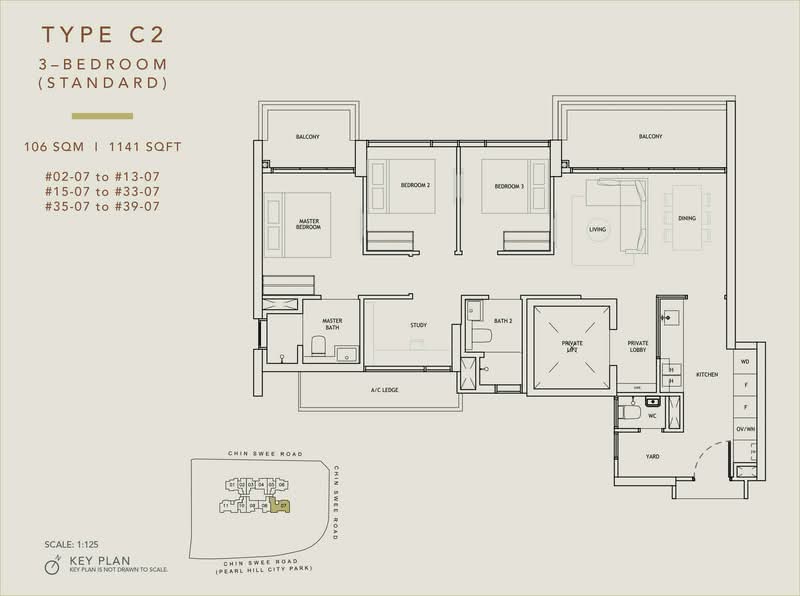 The Landmark, 173 Chin Swee Road, 4 Bedrooms, 1,141 sqft, Condominium For Sale, by Leister Neo, 500129851 - PropertyGuru.com.sg