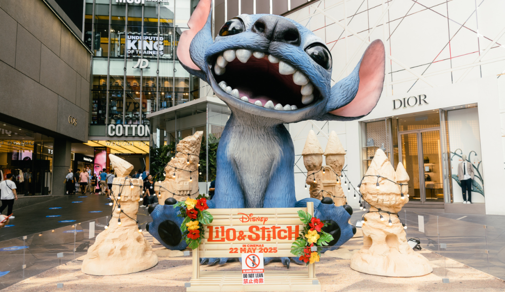 stitch invades pavilion kuala lumpur