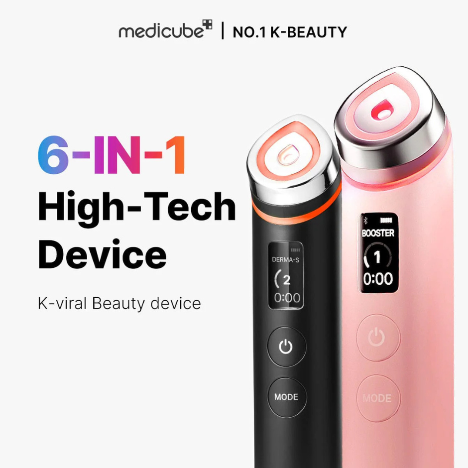 red light skincare wand from medicube