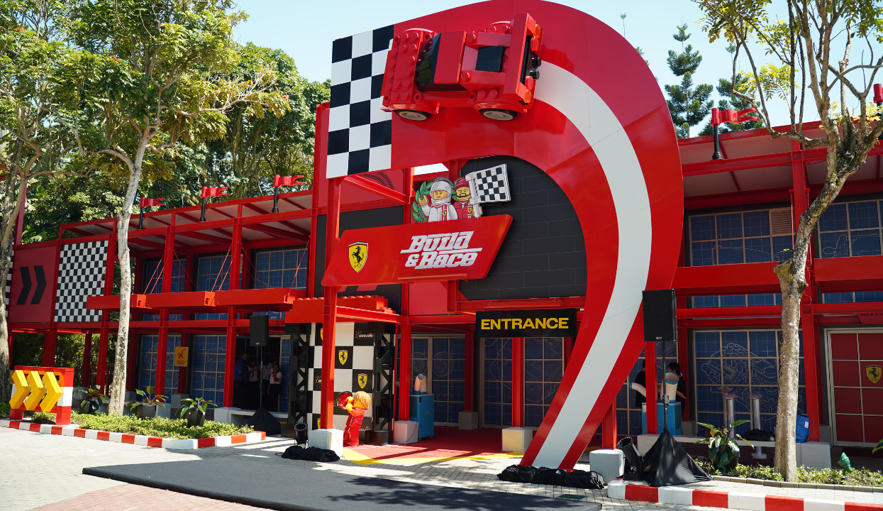 The LEGO Ferrari Build & Race is Now Open in Asia!