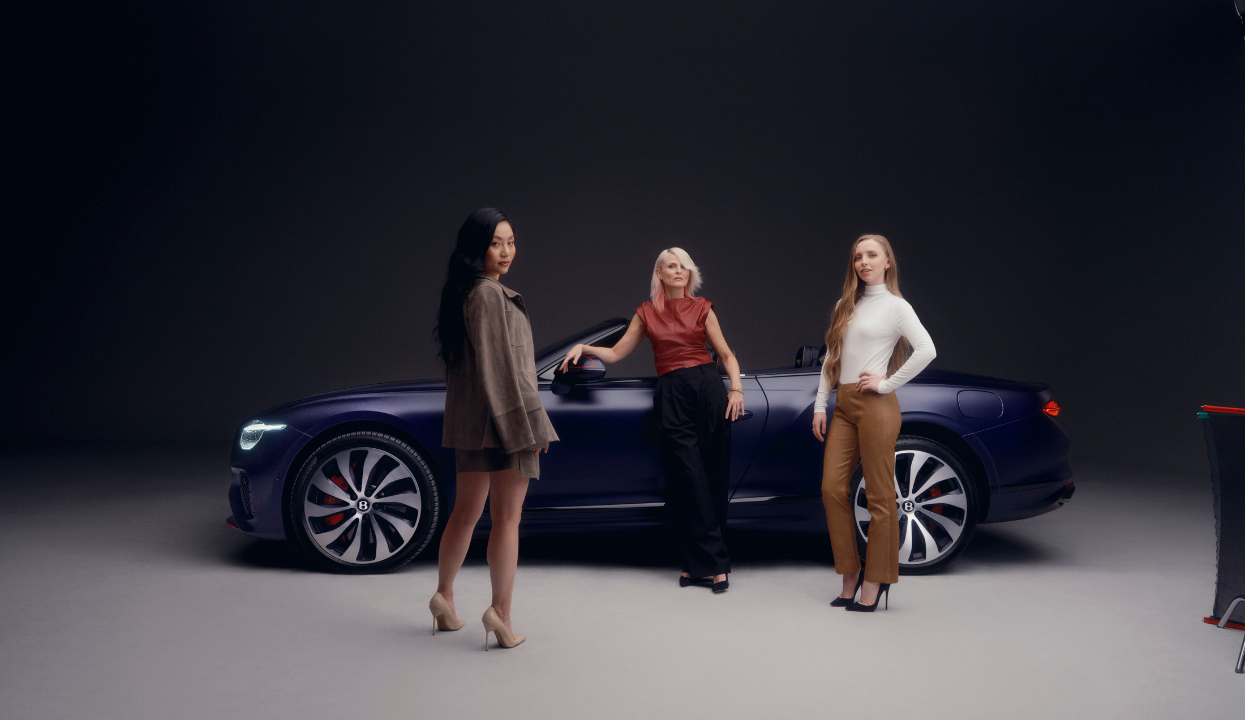 The Power of Women Celebrated in a Bentley